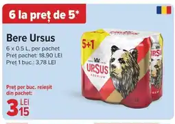 Carrefour Market Bere Ursus Ofertă
