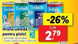 Lidl COSHIDA Hrană umedă pentru pisici Ofertă