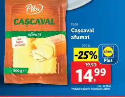 Lidl PILOS Caşcaval afumat Ofertă