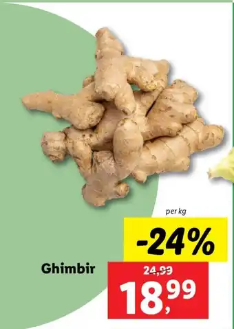 Lidl Ghimbir Ofertă