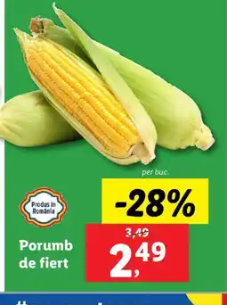 Lidl Porumb de fiert Ofertă