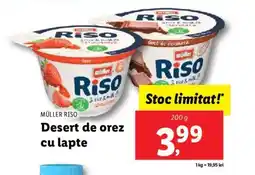Lidl MÜLLER RISO Desert de orez cu lapte Ofertă