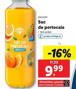 Lidl SOLEVITA Suc de portocale Ofertă