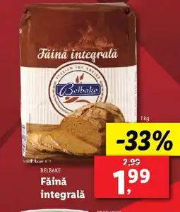 Lidl BELBAKE Fǎinǎ integrală Ofertă
