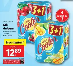 Lidl URSUS COOLER Mix de bere Ofertă