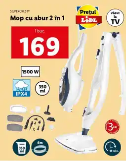 Lidl SILVERCREST Mop cu abur 2 în 1 Ofertă