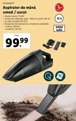 Lidl SILVERCREST Aspirator de mână umed / uscat Ofertă