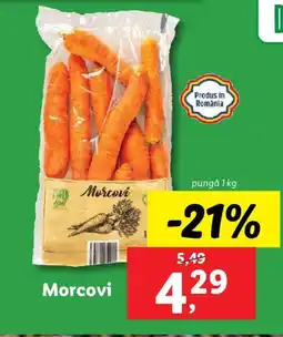 Lidl Morcovi Ofertă
