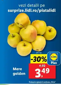 Lidl Mere golden Ofertă
