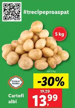 Lidl Cartofi albi Ofertă