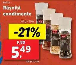 Lidl KANIA Râşniţă condimente Ofertă