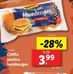 Lidl TASTINO Chifle pentru hamburger Ofertă