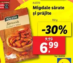 Lidl ALESTO Migdale sărate şi prăjite Ofertă
