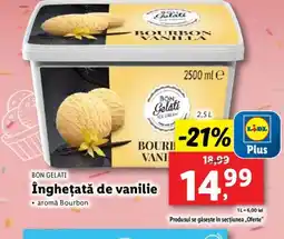Lidl BON GELATI Înghețată de vanilie Ofertă