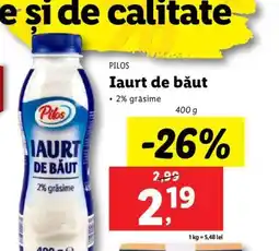 Lidl PILOS Iaurt de băut Ofertă