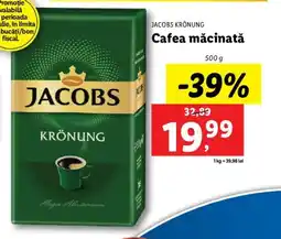 Lidl JACOBS KRÖNUNG Cafea măcinată Ofertă