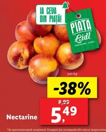 Lidl Nectarine Ofertă