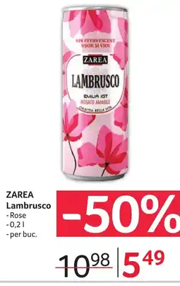 Selgros ZAREA Lambrusco Ofertă