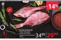 Selgros Trunchi de Red Fish Ofertă