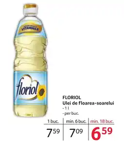 Selgros FLORIOL Ulei de floarea-soarelui Ofertă