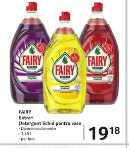 Selgros FAIRY Extra+ Detergent lichid pentru vase Ofertă