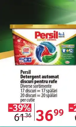 Selgros Persil Detergent automat discuri pentru rufe Ofertă