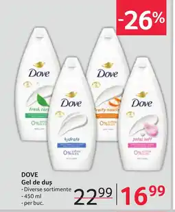 Selgros DOVE Gel de duş Ofertă
