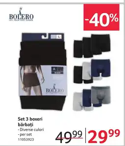 Selgros Set 3 boxeri bărbați Ofertă