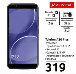 Selgros Telefon A30 Plus Ofertă