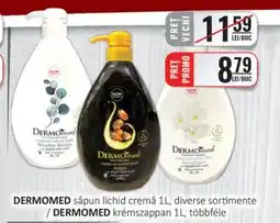 DERMOMED săpun lichid cremă 1L, diverse sortimente
