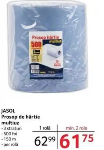 Selgros JASOL Prosop de hârtie multiuz Ofertă