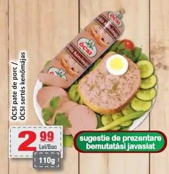 CBA ÖCSI pate de porc Ofertă