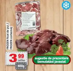 CBA FROZEN ficat de pui Ofertă