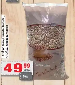 HADÁSZI fasole uscată, tărcată