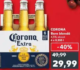 Kaufland CORONA Bere blondă Ofertă
