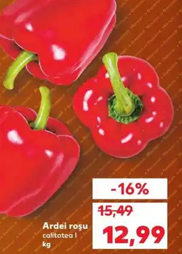 Kaufland Ardei roşu Ofertă