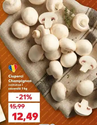 Kaufland Ciuperci Champignon Ofertă