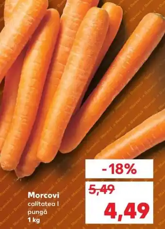 Kaufland Morcovi Ofertă