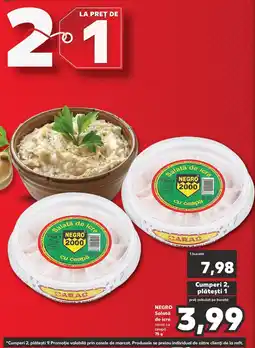 Kaufland NEGRO Salată de icre caras cu ceapă Ofertă