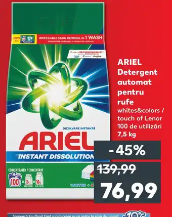 Kaufland ARIEL Detergent automat pentru rufe Ofertă