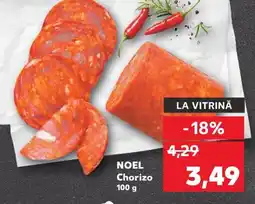 Kaufland NOEL Chorizo 100 g Ofertă