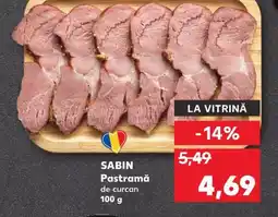 Kaufland SABIN Pastramă Ofertă