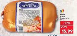 Kaufland ALDIS Şuncă din piept de pui 500 g Ofertă