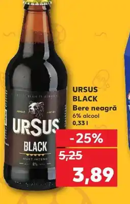Kaufland URSUS BLACK Bere neagră Ofertă