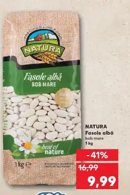 Kaufland NATURA Fasole albă bob mare 1 kg Ofertă