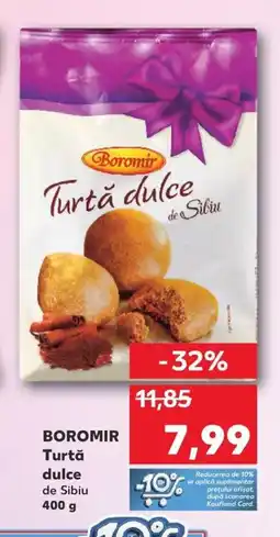 Kaufland BOROMIR Turtă dulce de Sibiu 400 g Ofertă