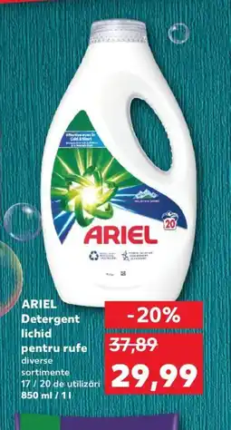 Kaufland ARIEL Detergent lichid pentru rufe Ofertă