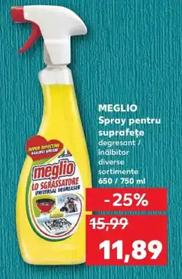 Kaufland MEGLIO Spray pentru suprafeţe Ofertă
