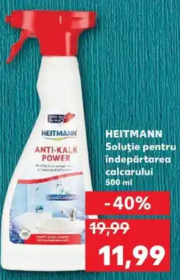 Kaufland HEITMANN Soluţie pentru îndepărtarea calcarului 500 ml Ofertă