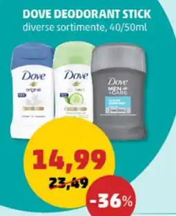 Penny DOVE DEODORANT STICK Ofertă